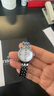 【二手99新】新品天梭（TISSOT）力洛克經(jīng)典系列女表自動機(jī)械手表日期顯示瑞士原裝女士腕表同款 T41.1.183.16白色鉆刻盤鋼帶款25.3 99新附件齊全 曬單實(shí)拍圖