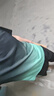 艾倫伯頓兒童運動套裝男童羽毛球服籃球緊身衣訓練服速干打底跑步衣服女童 五件套黑綠【速干 四季搭配】 XS （推薦120-130cm 40-60斤） 曬單實拍圖