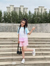 NICKYBABY兒童運(yùn)動(dòng)夏季薄款T恤透氣速干服女童短袖漸變t夏裝2025新款打底衫 18837漸變粉色【運(yùn)動(dòng)速干短袖】 170 cm 曬單實(shí)拍圖