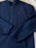 TOMMY HILFIGER【輕通勤】25春夏男裝休閑立領(lǐng)運動透氣涼感薄夾克外套41180 藏青色DW5 M （推薦：135-150斤） 曬單實拍圖