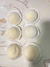 聽枝【100個】DIY自制雪媚娘模具半圓形果凍布丁慕思蛋糕家用烘焙紙托 雪媚娘模具*1+紙托100個 5寸 曬單實拍圖