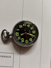 NAVCON全自動(dòng)夜光懷表大數字簡(jiǎn)約老人懷表上海機芯護士口袋掛表懷表 銀色機械 曬單實(shí)拍圖