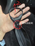 靚做領(lǐng)帶男黑色拉鏈?zhǔn)叫蓍e免打結(jié)懶人韓版商務(wù)正裝新郎結(jié)婚手打領(lǐng)帶女 黑色[小斜紋免打8CM] 約48*8cm 曬單實(shí)拍圖