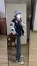 MXQP美式復古字母刺繡拼接棒球服外套女2025春季新款潮流百搭學(xué)生夾克 A85藏青色 【皮袖雙層寬松版】 L 【建議100-125斤】 曬單實(shí)拍圖