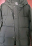 京東京造羽絨服男鴨絨加厚防寒工裝面包服短款冬季外套衣服 黑色 XL 曬單實拍圖