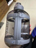 WCZ德國品質(zhì)運動水杯大容量噸杯噸頓桶塑料吸管杯太空杯學(xué)生健身水瓶 冰川灰 1600ml 常規(guī) 曬單實拍圖