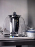 borunHOME  加厚耐高溫茶壺大容量玻璃不銹鋼過濾煮茶壺茶道電磁爐電陶爐煮茶器 1800ML編繩煮茶單壺 曬單實拍圖