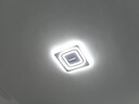 歐普LED客廳燈現代簡(jiǎn)約大氣吸頂燈臥室餐廳吊燈全屋燈具組合套餐 白色全光譜護眼方形臥室燈 三色變光不支持遙控器墻壁開(kāi)關(guān) 曬單實(shí)拍圖