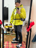 探拓（TECTOP）【赤狐】三防沖鋒衣男女同款25新款防水登山徒步防風夾克 欣快綠 L 曬單實拍圖