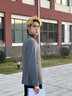 利郎青年商務(wù)男裝【防紫外線】西服男純色涼感超薄空調(diào)服彈力西裝外套 深沉灰 XL (175) 曬單實(shí)拍圖