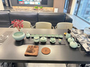 唐帕（TANGPA）汝窯茶具套裝輕奢高檔家用辦公室會(huì)客陶瓷茶壺蓋碗功夫茶茶杯整套 汝窯【大西施壺330Ml】 20頭 曬單實(shí)拍圖