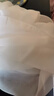 一米畫紗母親節(jié)禮物送媽媽真絲絲巾女士桑蠶絲絲綢素色防曬披肩圍巾 白色 曬單實(shí)拍圖
