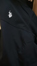 U.S. POLO ASSN.外套男秋季連帽夾克男士休閑戶外登山服寬松沖鋒男裝 黑色 XL  曬單實拍圖