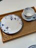 RoyalCopenhagen皇家哥本哈根藍色繽紛唐草手繪餐具盤(pán)子菜盤(pán)家用餐盤(pán)19cm餐盤(pán) 曬單實(shí)拍圖