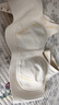 赫蓮娜（HR）兔耳朵杯內(nèi)衣女大胸顯小文胸?zé)o鋼圈收副乳防下垂胸罩 奶油白 XL +【建議85D-85E】 曬單實(shí)拍圖