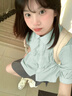 茉衣雅（MOYIYA）甜妹套裝女夏季小個子奶甜系多巴胺短袖薄荷綠襯衫配百褶裙兩件套 綠色松緊襯衫+灰百褶裙【高品套 M 建議【90-105斤】 曬單實拍圖