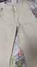 馬登老錢(qián)風(fēng)米白色直筒高腰闊腿牛仔褲垂墜感寬松工裝休閑長(cháng)褲子女 米白色 【顯瘦高級感牛仔褲/梨形報恩褲/老錢(qián)風(fēng)高腰褲】 XL (130-140斤/順豐速發(fā)) 曬單實(shí)拍圖