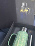外星精靈ET純鈦智能顯溫燜茶壺大容量家用高檔保溫?zé)崴畨貞敉饴眯袗炁莶鑹?鈦晶綠-大師壺1000ml 曬單實(shí)拍圖