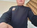 HLA海瀾之家衛(wèi)衣男保暖長(zhǎng)袖男HNZWD4W250A 黑色R1 L 175/92A推薦137~150斤 曬單實(shí)拍圖