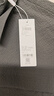 GXG男裝 商場(chǎng)同款深灰色翻領(lǐng)長(cháng)袖襯衫 深灰色 175/L 曬單實(shí)拍圖