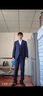 羅蒙（ROMON）高檔皮鞋男新款商務(wù)正裝真皮休閑鞋子男士英倫韓版尖頭新郎結婚鞋 黑色 42碼 曬單實(shí)拍圖