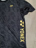 YONEX 新品尤尼克斯羽毛球服男女短袖速干運動服文化衫 男款-115071BCR-黑 3XL 曬單實拍圖