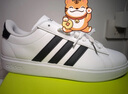 阿迪達(dá)斯 （adidas）官方艦店男鞋新款經(jīng)典三條紋運(yùn)動鞋低幫休閑鞋防滑耐磨板鞋子男 小白鞋/嚴(yán)選正品/假一罰十 41 曬單實拍圖