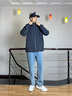 TOMMY HILFIGER【輕舒適】25新款春夏男防風(fēng)防水休閑運(yùn)動(dòng)連帽軟殼夾克03666 黑色BDS S （推薦：120-135斤） 曬單實(shí)拍圖
