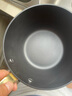 溫侖山奶鍋嬰兒輔食鍋煮面鍋泡面鍋燃?xì)庠铍姶艩t聚財奶鍋安妮白18cm1.8L 曬單實拍圖