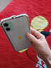 捷域適用蘋(píng)果12手機殼11帶鉆iPhoneXs套78Plus閃膜13ProMax金屬邊框XR 蛇扣鉆石銀 iPhone8  曬單實(shí)拍圖