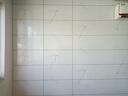 菲翔（Fixsheet）墻紙自粘防水防潮墻壁裝飾遮丑翻新墻面貼紙仿瓷磚大理石墻貼加厚 雪山石長(cháng)方格（加厚耐用上檔次） 60cm寬X3米長(cháng) 曬單實(shí)拍圖