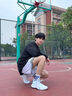 喬丹QIAODAN男鞋籃球鞋2025年夏季新品網(wǎng)面透氣低幫實戰(zhàn)學生籃球戰(zhàn)靴 喬丹白/冰川藍 42 曬單實拍圖