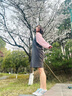 德瑪納【現(xiàn)代學(xué)院風(fēng)衛(wèi)衣裙】年少年感減齡輕運(yùn)動風(fēng)顯瘦時髦連衣裙 曬單實拍圖