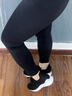 內(nèi)增高女鞋2025春季新款休閑透氣輕便網(wǎng)面運動鞋小個子小白鞋軟底 夏款-黑色 38 曬單實拍圖