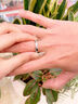 栢啟歆情侶戒指 活口可調節求婚婚戒男女款時(shí)尚對戒生日禮物送女友愛(ài)人 情侶對戒【愛(ài)無(wú)止境】 曬單實(shí)拍圖