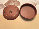 尚云品 紫砂茶葉罐陶瓷大號(hào)密封罐存儲(chǔ)醒茶餅罐白茶餅普洱茶餅茶葉包裝盒子家用 紫砂茶餅罐（古典普洱） 曬單實(shí)拍圖