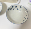 NITORI宜得利家居 日式家用可微波面碗陶瓷簡(jiǎn)約餐具湯碗飯碗 特大飯碗 藍(lán)色 曬單實(shí)拍圖