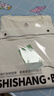 傾夕（QINGXI）她寓重磅純棉圓領(lǐng)打底T恤白色短袖t恤女寬松純色男女半袖上衣夏 白色短袖T恤 3XL 160-180斤 曬單實(shí)拍圖