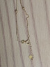 中國(guó)黃金莫比烏斯黃金手鏈女18K轉(zhuǎn)運(yùn)珠手環(huán)七夕情人節(jié)禮物送女友生日老婆 18K環(huán)環(huán)相扣幸運(yùn)手鏈 曬單實(shí)拍圖