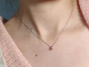 MY S925純銀小銀豆鎖骨鏈項鏈女韓版輕奢小眾設計2025年新款網(wǎng)紅 簡(jiǎn)單款項鏈 曬單實(shí)拍圖