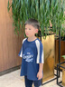 真維斯男童運(yùn)動(dòng)套裝兒童夏季純棉短袖短褲夏裝男孩2025新款童裝大童衣服 深藍(lán) 笑臉帽藍(lán)_5+藍(lán) 方塊笑臉X 140 曬單實(shí)拍圖