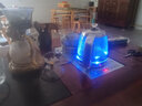 妙勝全自動(dòng)上水燒水壺電熱水壺一體機(jī)自吸式電水壺電茶壺茶臺(tái)茶具電茶爐套裝燒水器 銀色 0.9L 手柄單邊上水消毒款 37*20cm 曬單實(shí)拍圖