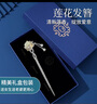 古耐蓮花發(fā)簪流蘇簪子古風(fēng)步搖發(fā)飾盤(pán)發(fā)頭飾教師節禮物送女友老婆實(shí)用 曬單實(shí)拍圖