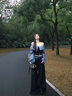 蝶嬌諾（DIEJIAONUO）休閑褲女裝2025年春季新款薄款純欲風穿搭女套裝洋氣減齡闊腿褲女 上衣+闊腿褲 S 曬單實拍圖