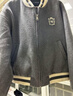 天丂小個(gè)子棒球服女早春短款學(xué)院風(fēng)夾克休閑運(yùn)動(dòng)短外套潮流百搭上衣 灰色M【建議105斤以下】 曬單實(shí)拍圖