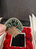CHARM KNIFE瀑布流蘇水母胸針女高檔胸花氣質(zhì)別針西裝禮服領(lǐng)針扣配飾生日禮物 流蘇水母 曬單實拍圖