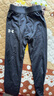 安德瑪（Under Armour）男童童春夏季透氣緊身運動高彈力訓(xùn)練褲243111160 黑色 130cm  曬單實拍圖