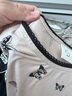 曼系（meonsill）女士睡衣夏季開(kāi)衫薄款莫代爾碎花可外穿家居服中袖柔軟舒適兩件套 D33251 XL 曬單實(shí)拍圖