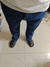 胖子超大碼加肥加大寬松肥大休閑牛仔褲300斤特大碼牛仔褲男春夏加肥加大運動(dòng)褲寬松直筒胖哥肥佬長(cháng)褲子 深藍 38【180-200斤】 曬單實(shí)拍圖