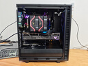 分形工藝（Fractal Design）Define 7 Compac FDt機(jī)箱中塔短身版ATX主板靜音黑色側(cè)透顯卡341水冷360自帶通風(fēng)頂板臺(tái)式主機(jī)電腦 Define 7 C 黑色金屬版(非側(cè)透 曬單實(shí)拍圖